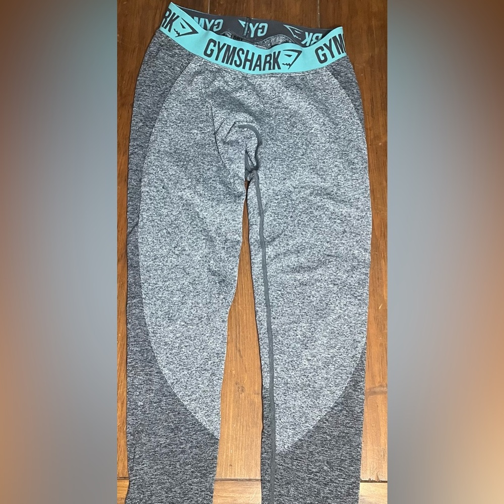 Gymshark Teal and Gray Leggings
